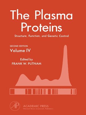 cover image of The Plasma Proteins V4